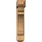 Ekena Millwork Olympic Craftsman Smooth Bracket w/ Offset Brace, Western Red Cedar, 7 1/2"W x 30"D x 38"H BKT0806X30X38OLY04SWR - alternate 4